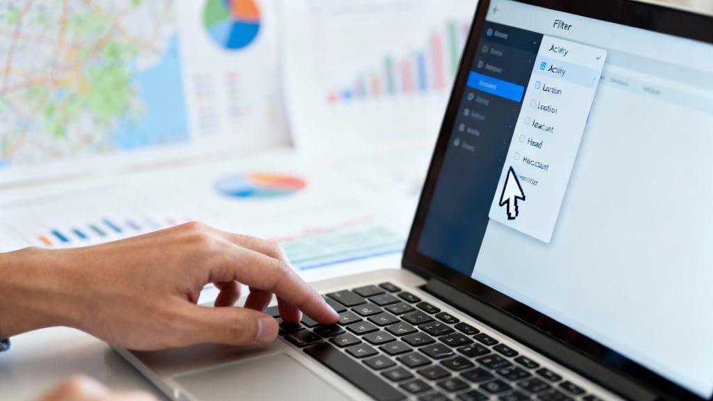 Recherche avancée avec filtres NAF, effectifs, localisation