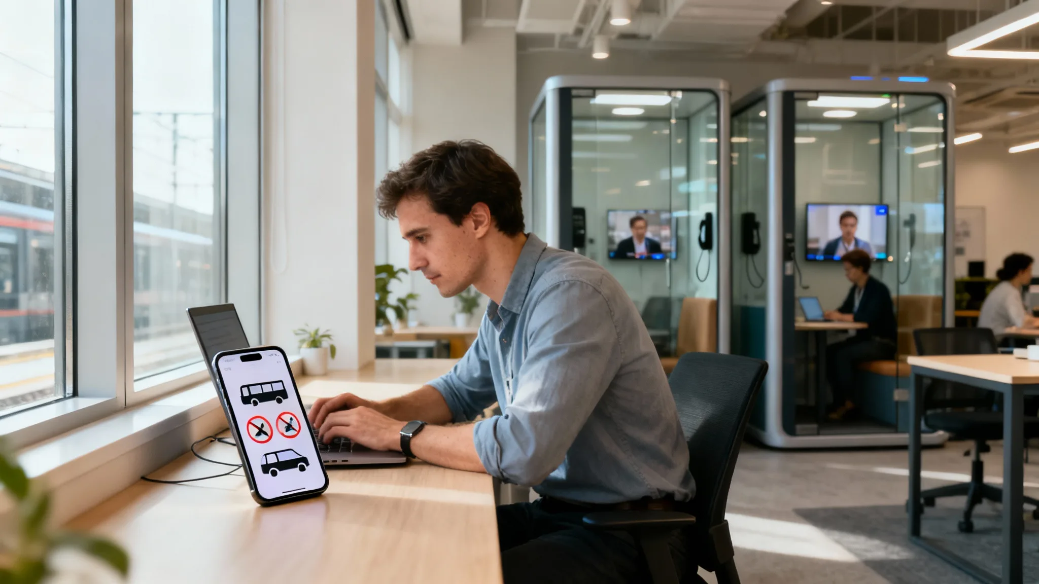 Coworking grève : professionnel concentré près de chez soi