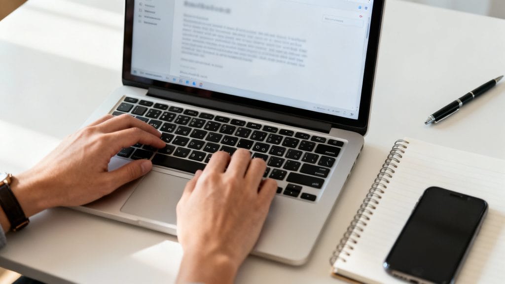 Rédaction d’un email de relance pour demande de congés