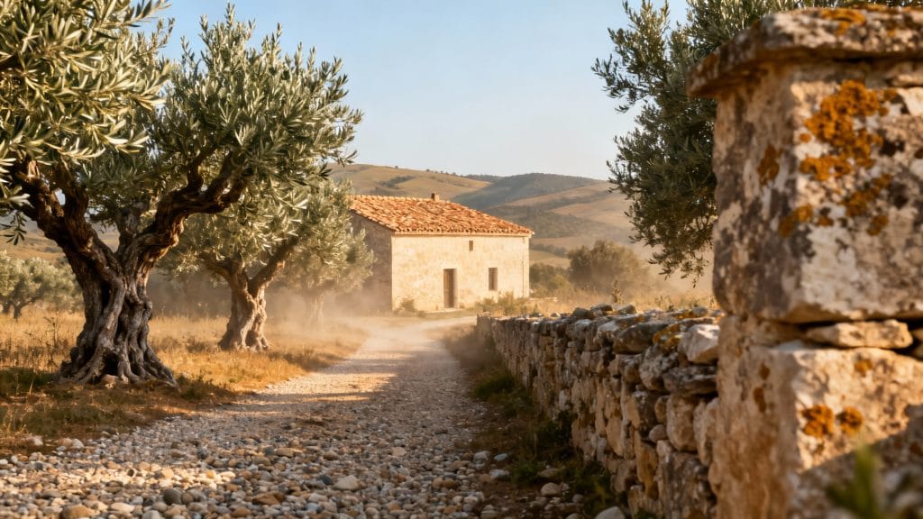 Hébergement isolé en campagne, logistique compliquée