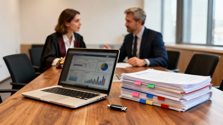 Collaboration sur Hub Avocat dans un cabinet