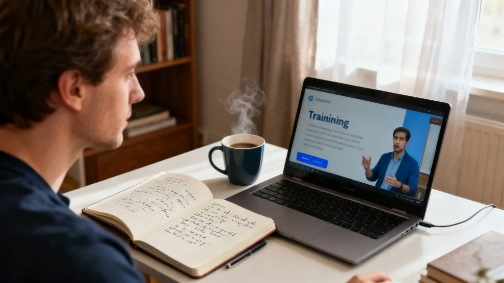 Formation en ligne ou création d’entreprise durant l’absence