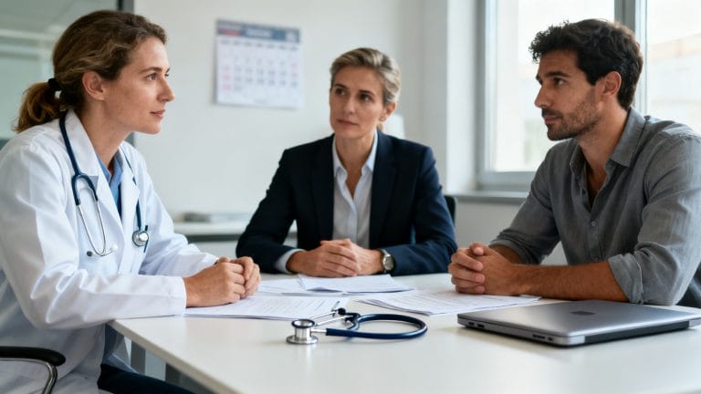 Entretien sur un licenciement pour inaptitude avec le médecin du travail