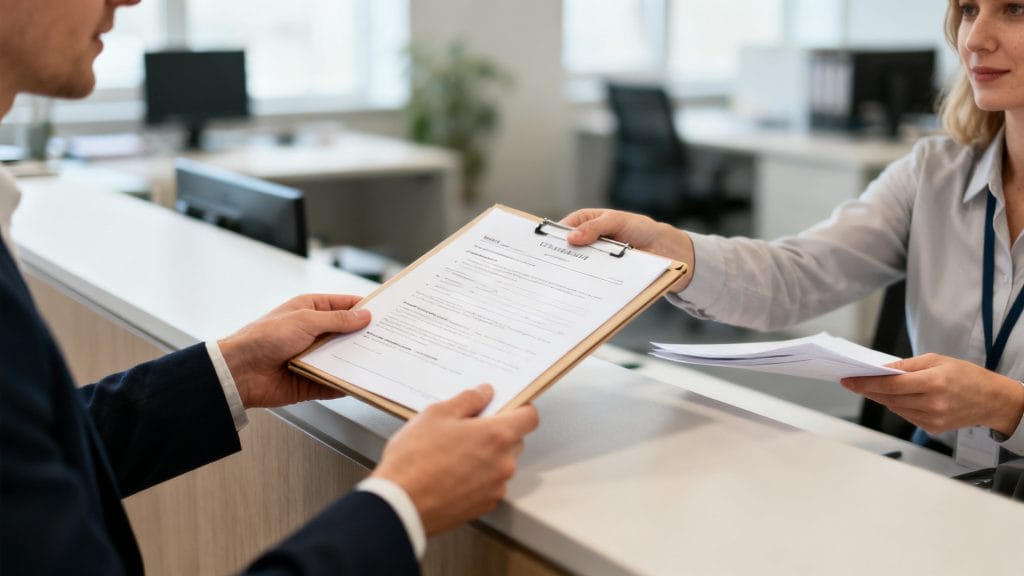 Dossier de candidature AESH remis au rectorat ou DSDEN