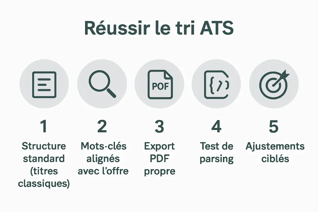 Étapes essentielles pour optimiser la compatibilité ATS