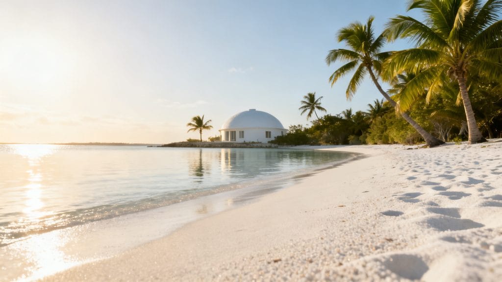 Plage chaude et mer calme pour un séjour pas cher