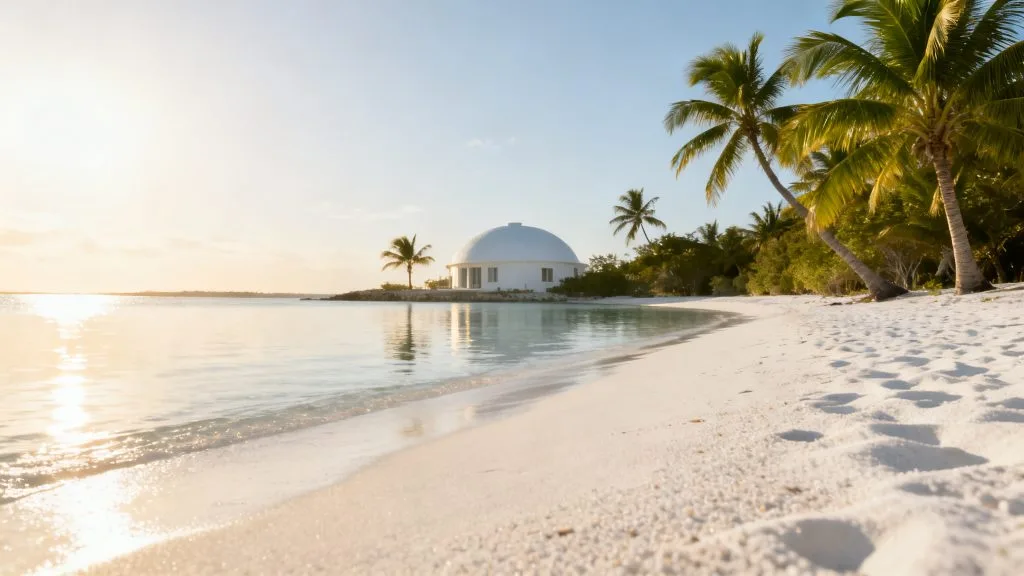 Plage chaude et mer calme pour un séjour pas cher