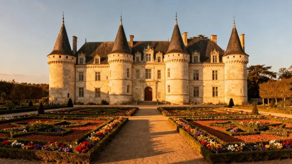Château Renaissance et jardins élégants en Dordogne