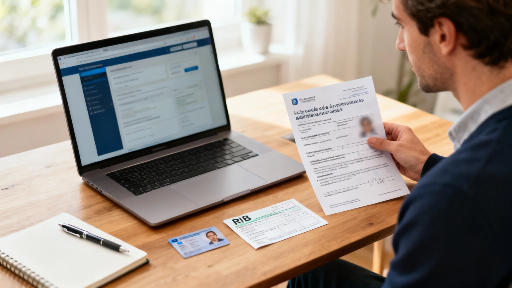 Réinscription à France Travail depuis un bureau à domicile