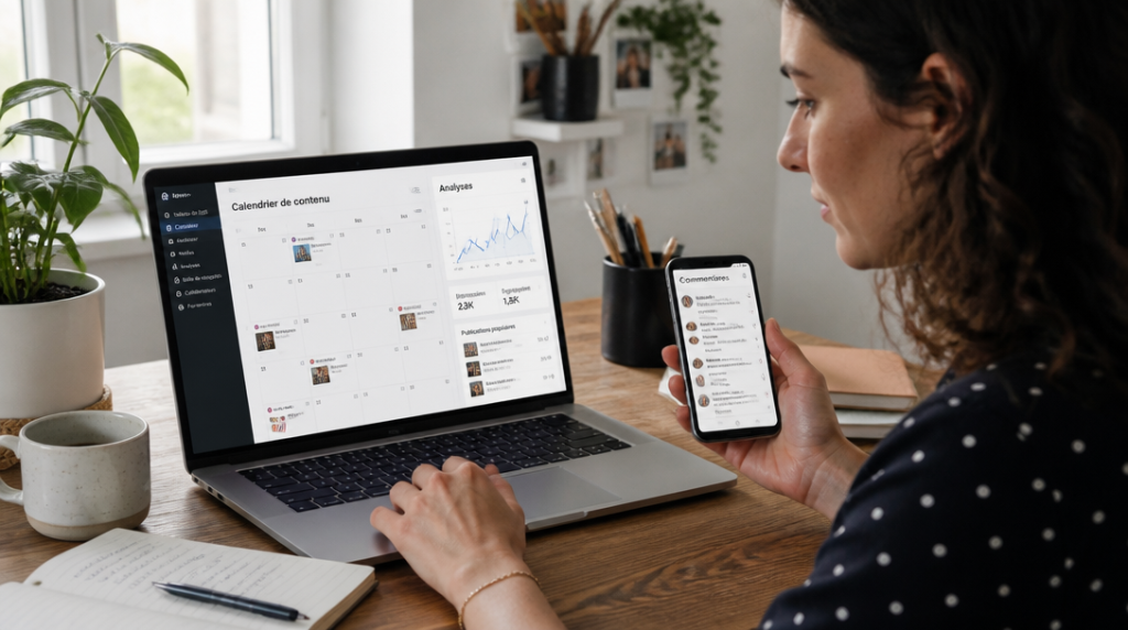 Planification réseaux sociaux et suivi des KPI