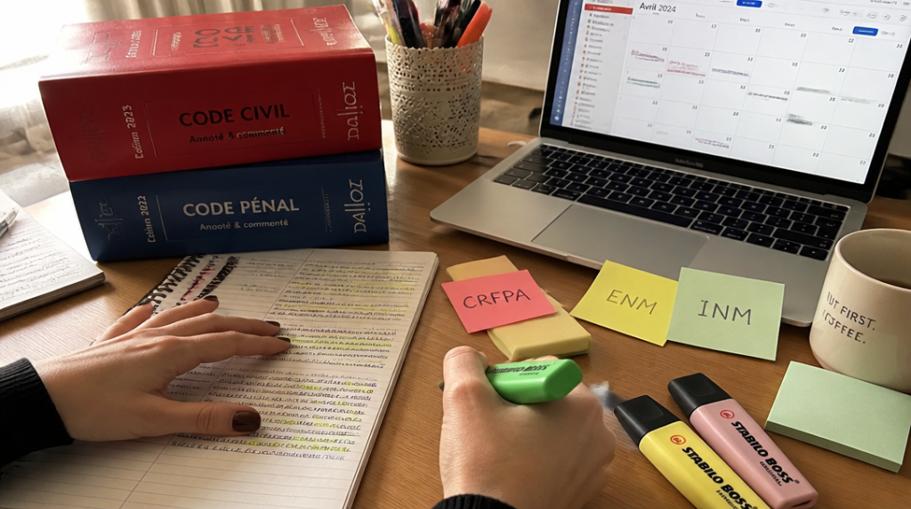 Parcours LMD, CRFPA, ENM et notariat en repères