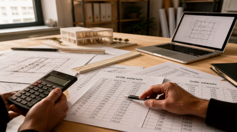 Grille salariale et coefficients selon la convention collective des architectes