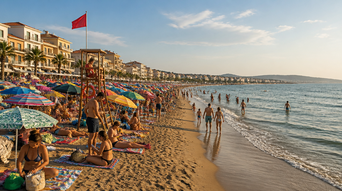 Plage à éviter au Cap d’Agde en été, alternative calme