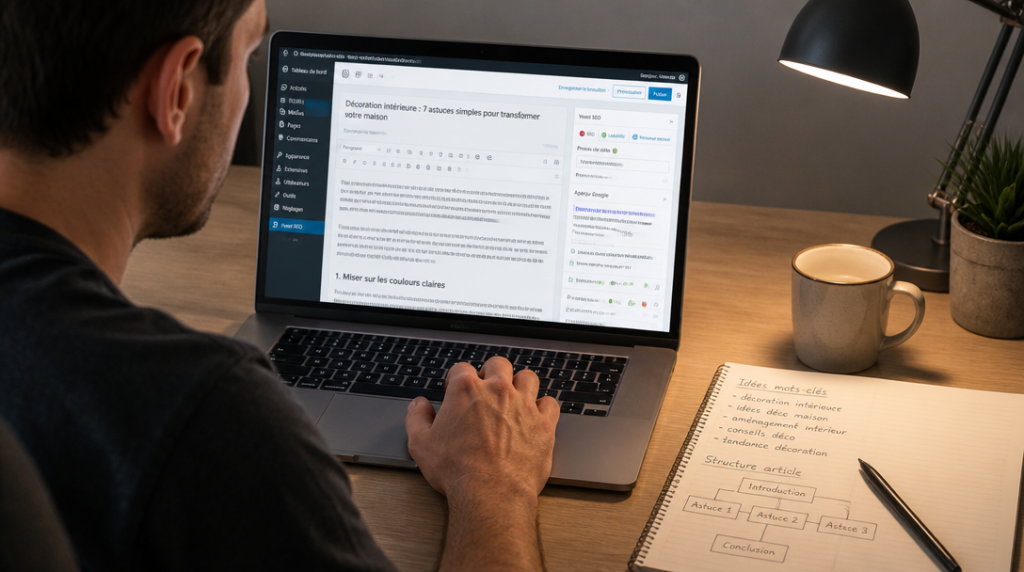 Rédaction SEO et optimisation on-page sur CMS