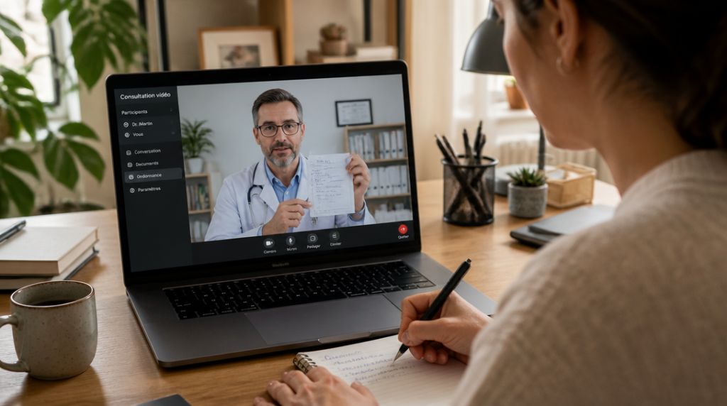 Téléconsultation pour la prolongation d’un arrêt de travail