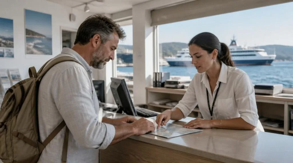 Agence maritime pour réservation et informations voyageurs