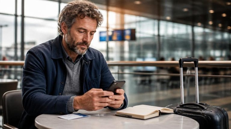 Contact Royal Air Maroc sur smartphone et billet