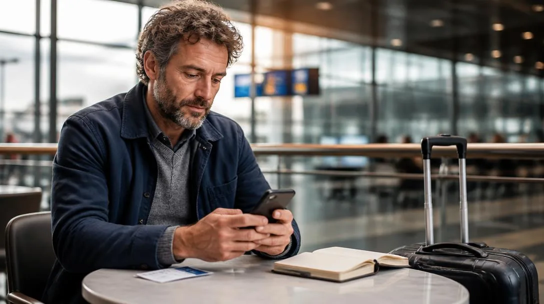 Contact Royal Air Maroc sur smartphone et billet