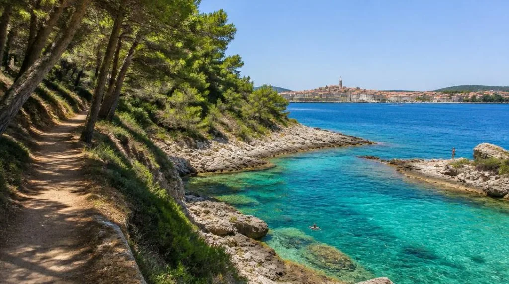 Île de Lokrum et criques aux eaux turquoise
