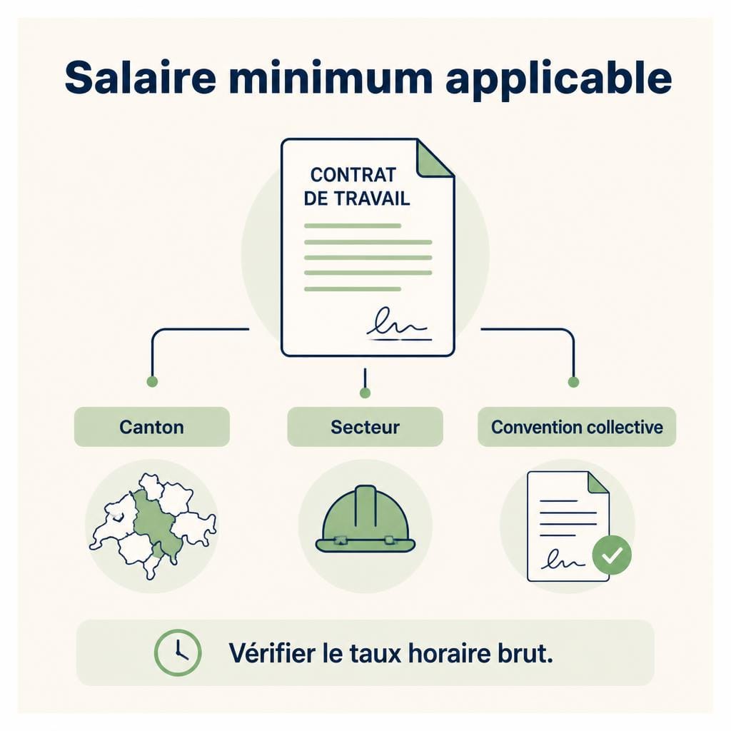 Règles du salaire minimum cantonal suisse