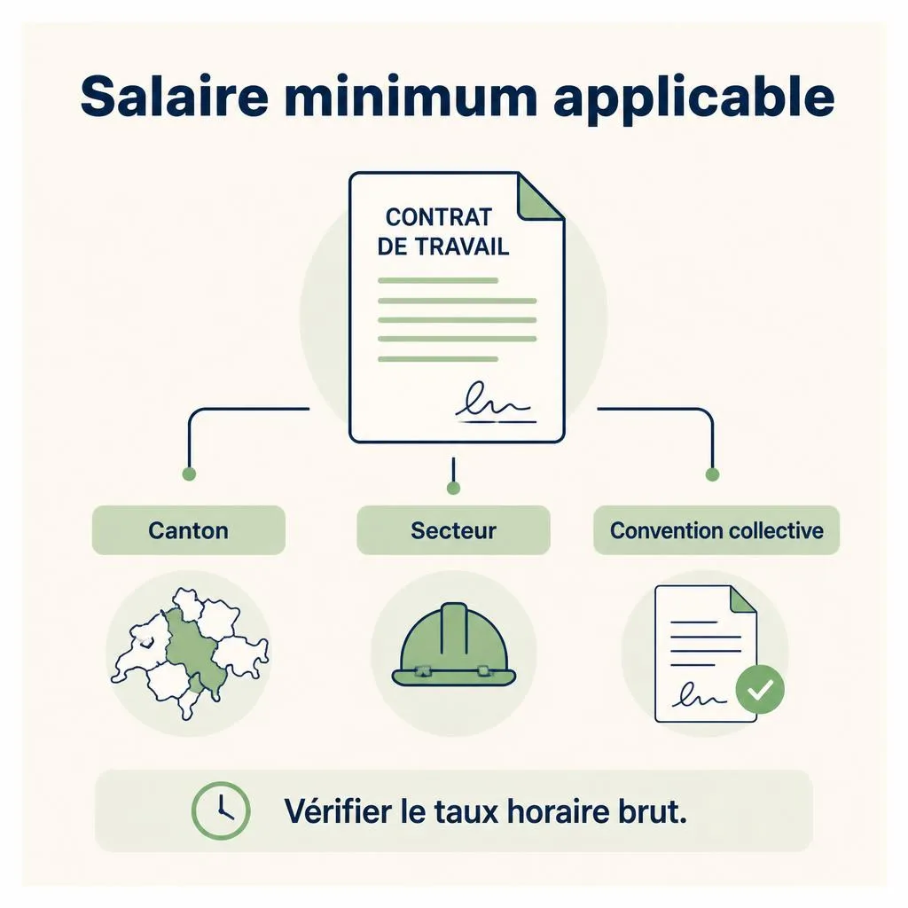 Règles du salaire minimum cantonal suisse