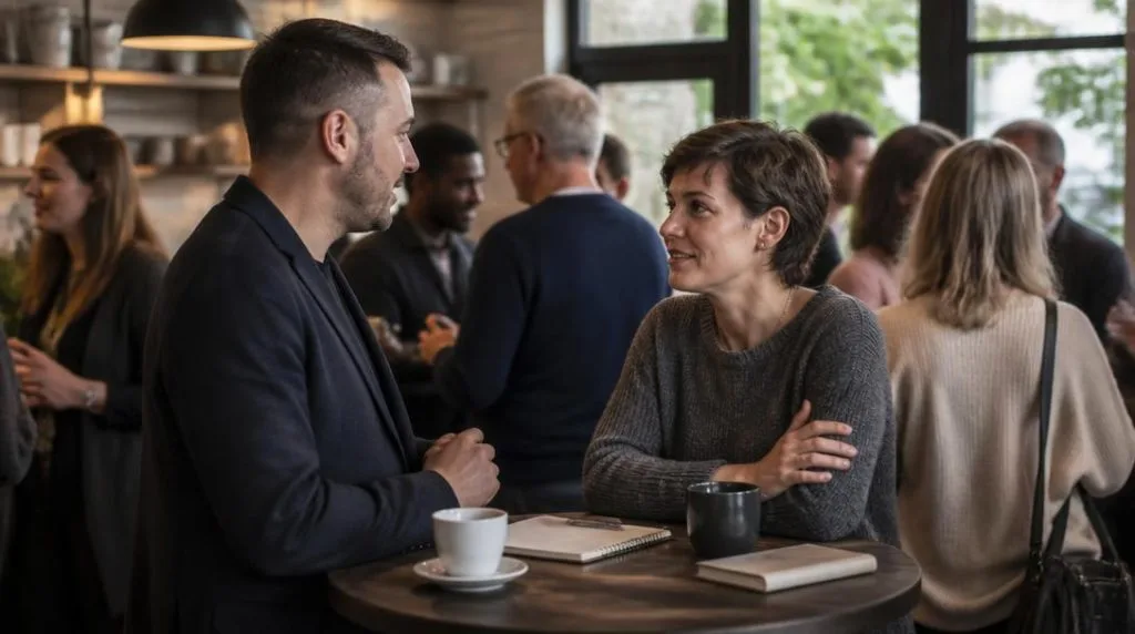 Afterwork entrepreneur favorisant un réseau professionnel local