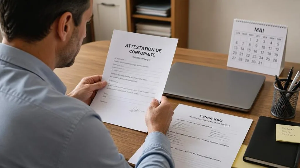 Attestation de vigilance et documents d’entreprise vérifiés