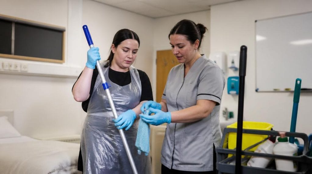 Formation ASH aux protocoles d'hygiène professionnelle