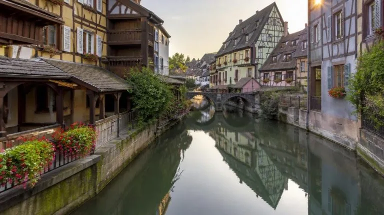 La petite Venise au bord d’un canal