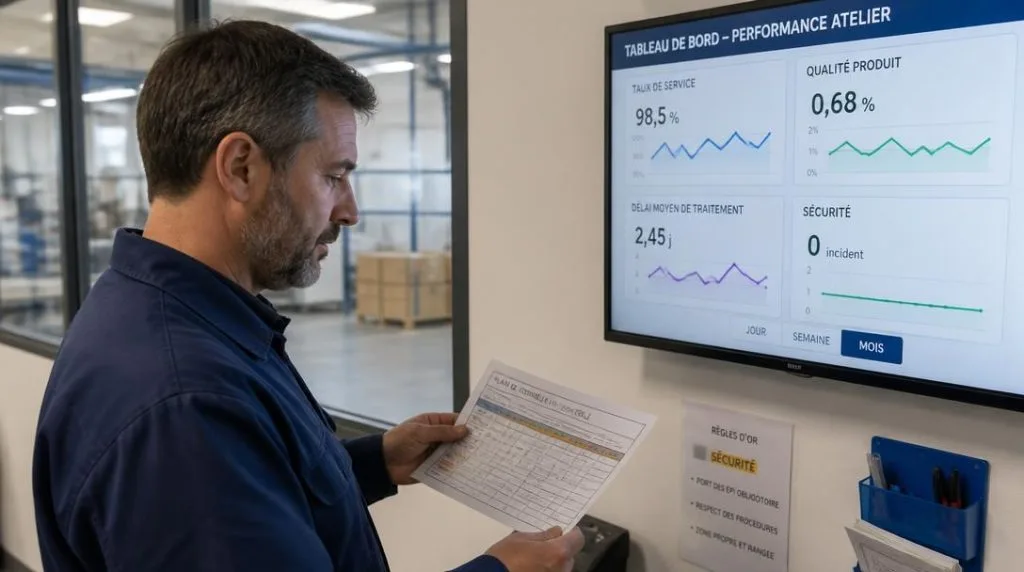 Suivi des KPI et contrôle du processus