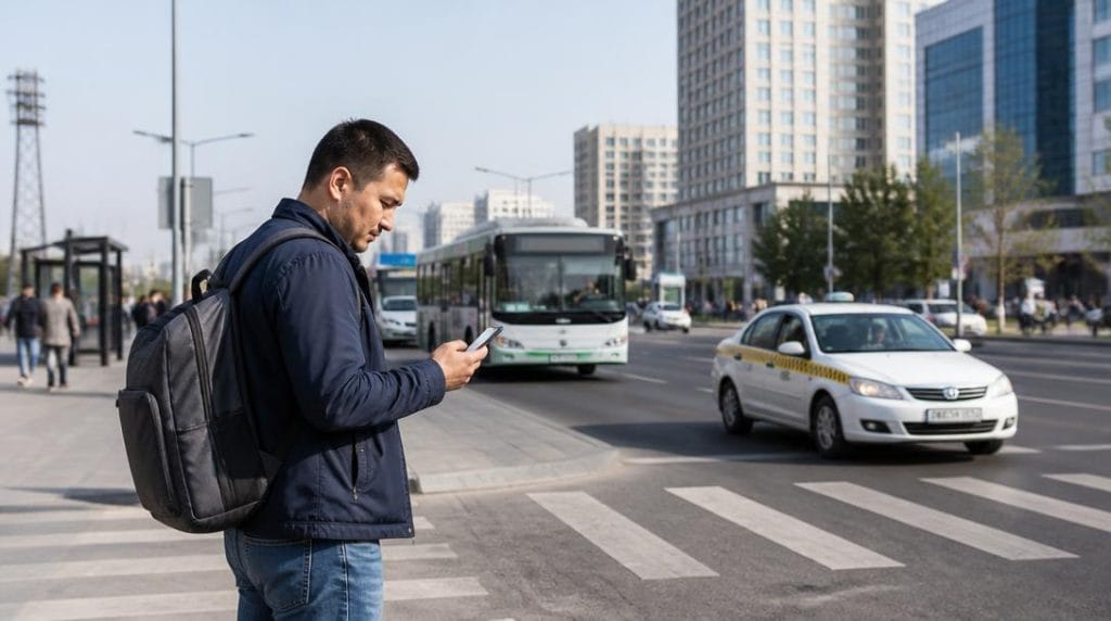 Transports urbains entre monuments et centre-ville