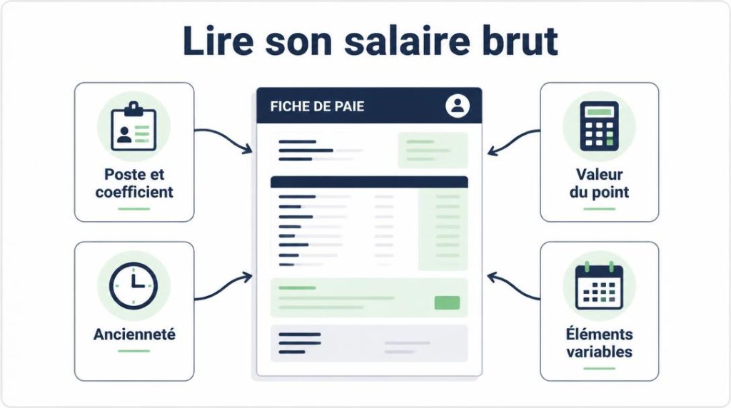 Calcul du salaire brut avec coefficient et ancienneté