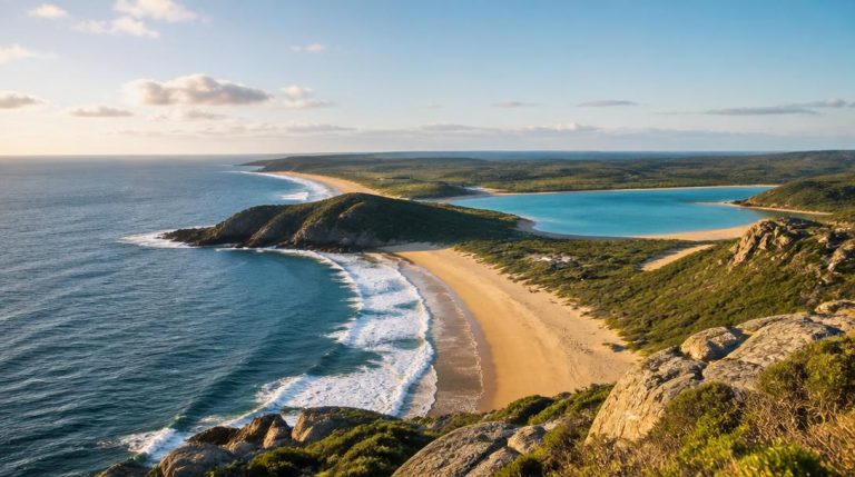 Plages au Maroc entre lagune et Atlantique